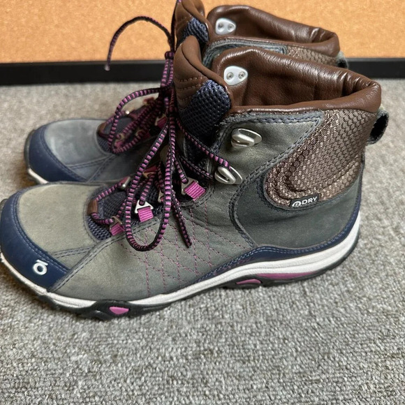 Oboz Hiking Boot - Sapphire Mid B-Dry Waterproof Women's Size 7 - Picture 3 of 7